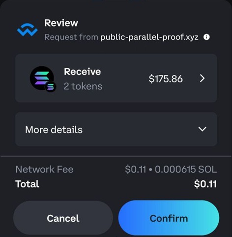 Coinbase Wallet Example