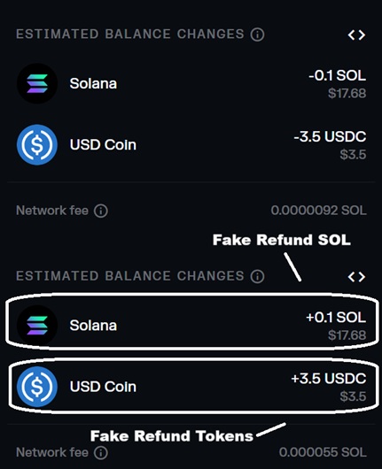 Hidden Draining Example