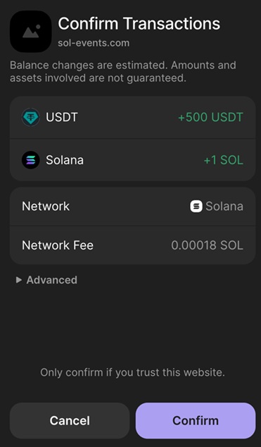 Phantom Wallet Example