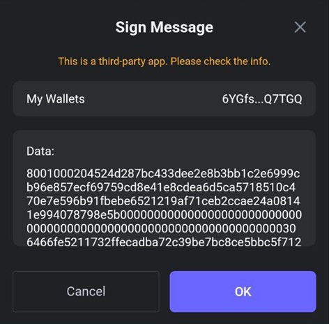 SafePal Wallet Example